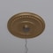 Ekena Millwork Berkshire PVC Ceiling Medallion (Canopies up to 8 3/8"), 19"OD x 3 1/2"ID x 1"P, Bright Coat Gold CMP19BEBGL - alternate 10